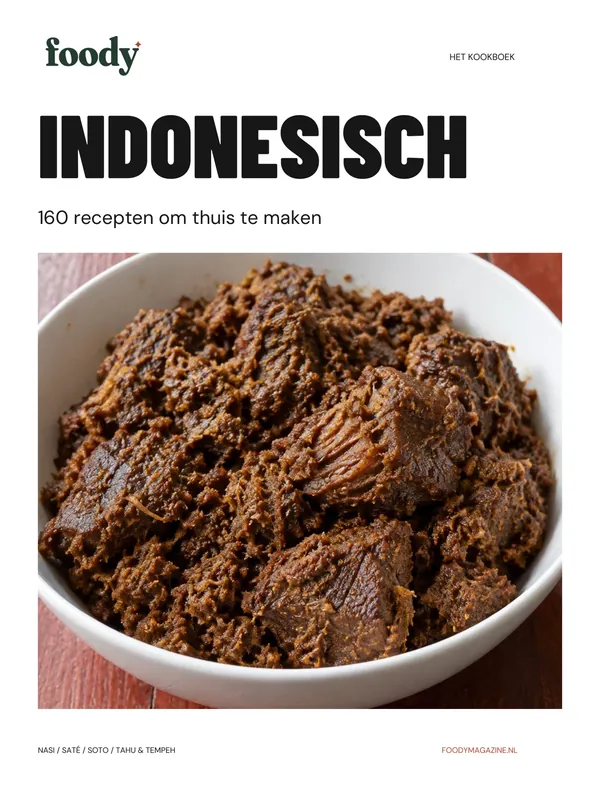 Omslag uit het Indonesische kookboek van Foody