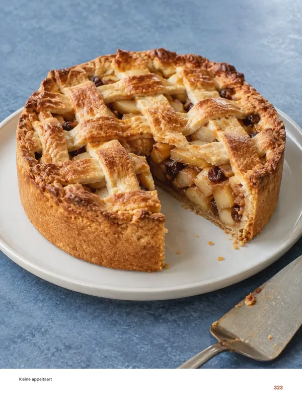 Kleine appeltaart: beeld uit het Foody Airfryer-kookboek